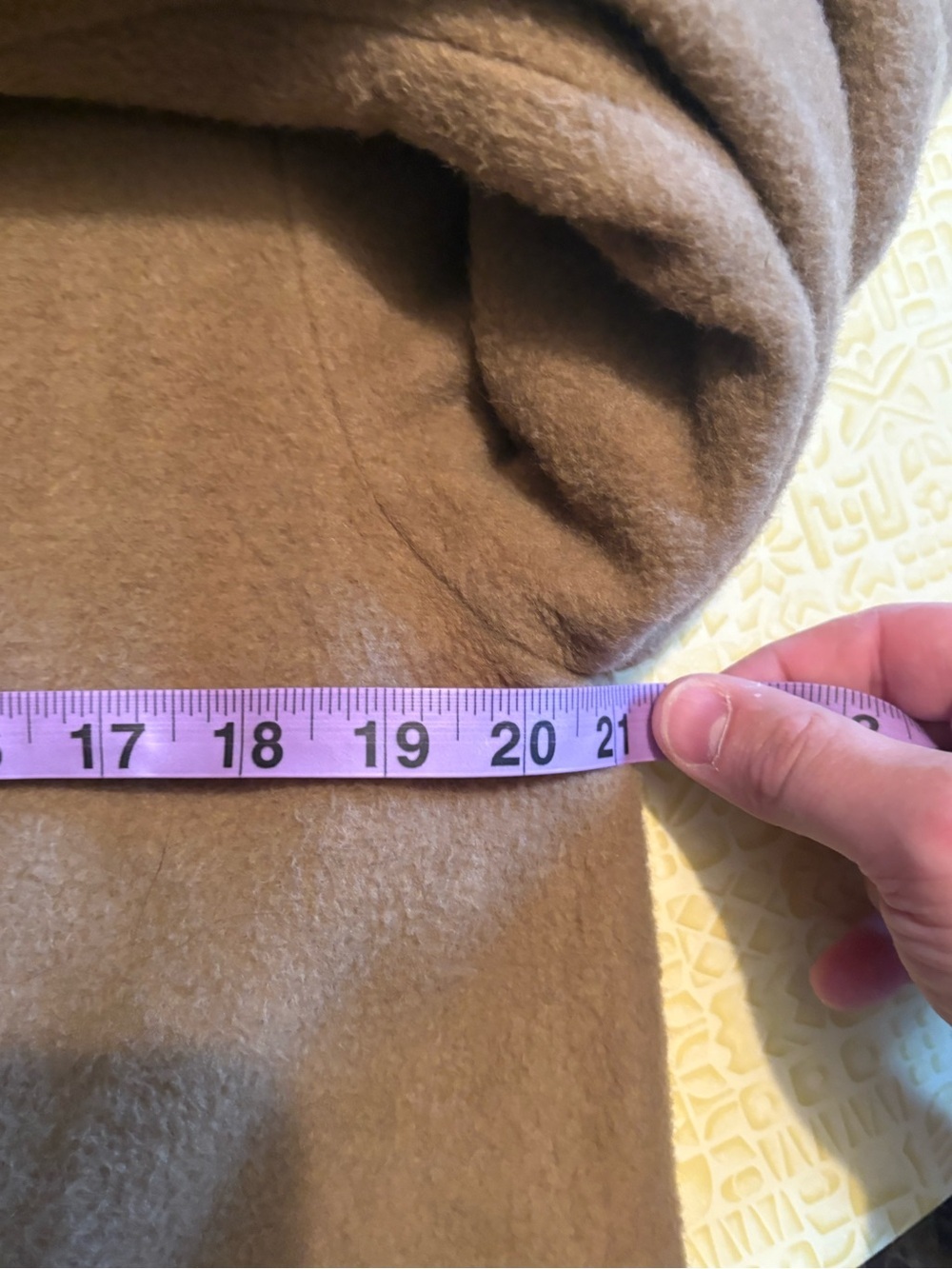Vintage L.L. Bean Camel Hooded Button-Front Coat - Picture 6 of 8